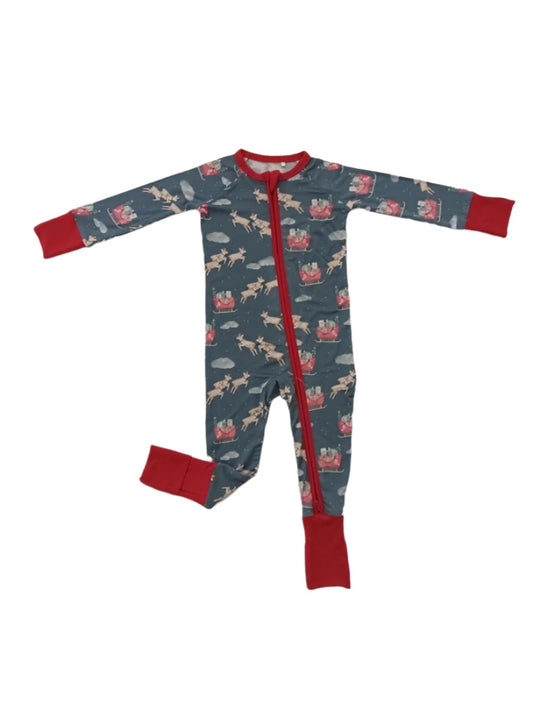 Baby Zipper Pajama Set | Baby Pajama Set | Nova Bebe