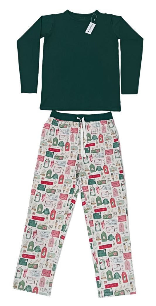 Men’s Christmas Pajama Set | Men's Printed Pajama Set | Nova Bebe