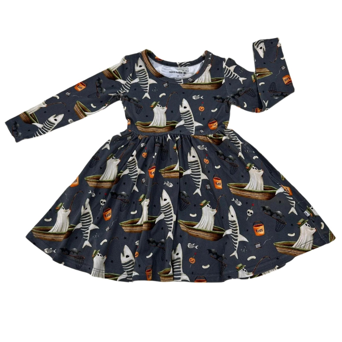 Kids Twirl Dress | Print Twirl Dress | Nova Bebe