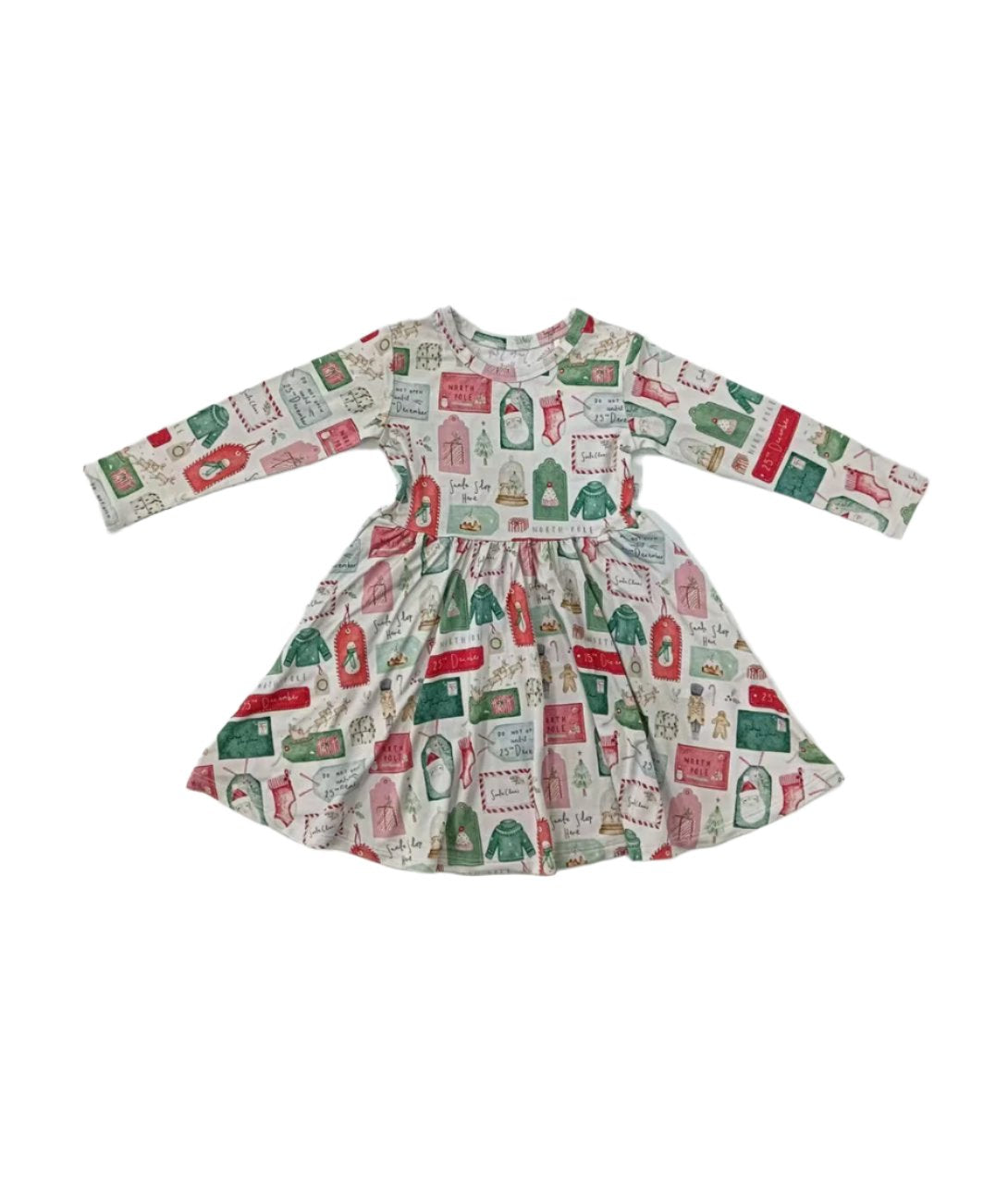 Baby Girl Dress | Baby Girl Christmas Dress | Twirl Dress | Nova Bebe