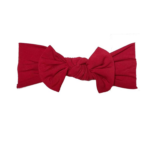 Baby Red Bow Headband | Red Bow Headband | Nova Bebe